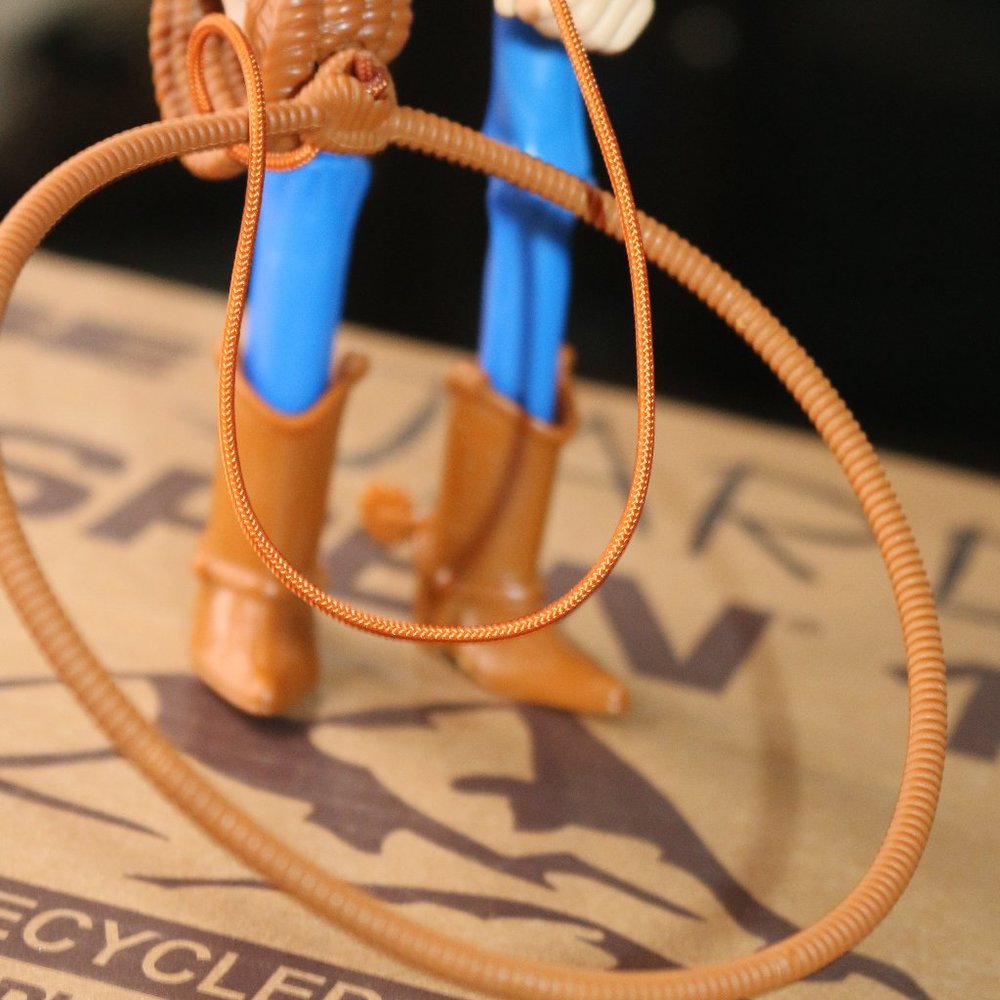 Disney Pixar Mattel Toy Story 4 Fully Posable Woody Figure Toy w/ Lasso + Hat 9” - Picture 4 of 11